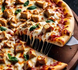Cheese Chicken Pizza