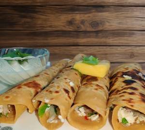 Pepper Paneer Paratha