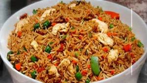 Schezwan Chicken Fried Rice