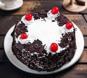 Black forest cream cake