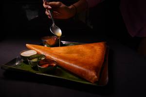 Ghee Roast Plain Dosa