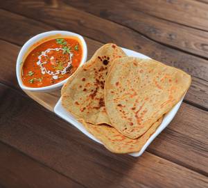 Dal Makhani with 2 Plain Tawa Paratha
