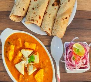 Shahi Paneer with 4 Tawa Roti