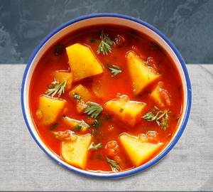 Alu Tamatar Ki Sabji [ No Onion Garlic