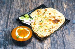 Butter Paneer Masala + Tandoori Butter Roti (2 Pc)