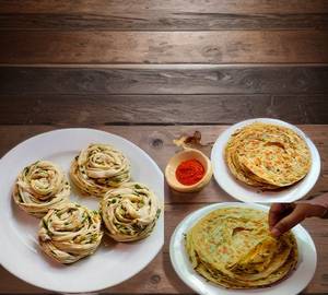 2 Aloo Laccha Paratha