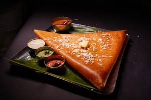 Paneer Double Cheese Masala Dosa