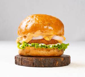 Crispy Veggie Delight Burger
