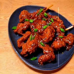 Fried Chicken in Oyster Sauce