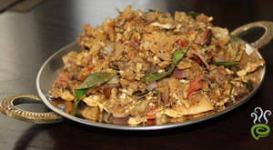 Prawn Kothu Parotta