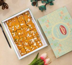 Desi Ghee Besan Burfi