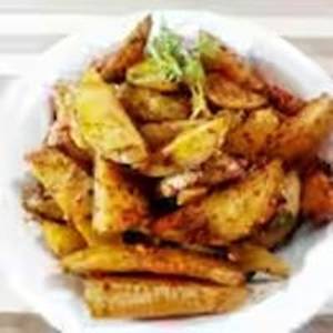 Dry Aloo Lasooni