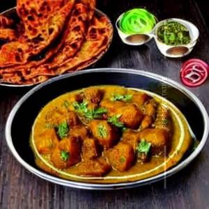 Lehsooni Achari Aloo 