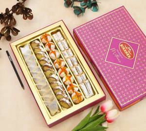 4 Line 2 Khoya + 2 Kaju Fancy Box [1 Kg]