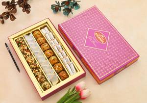 4 Line All Dry Fruit Sweet Fancy Box [1 Kg]