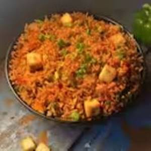 Spicy Paneer Fried Rice bowl
