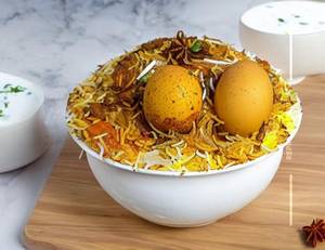 Egg Biryani (half Kg)