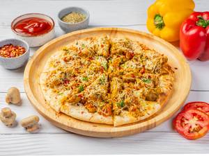 Mushroom Masala Pizza (9")