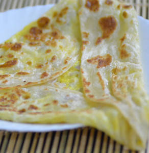 Egg Veechu Parotta