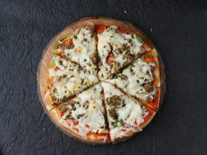 Chicken cheese pizza [6 pieces]