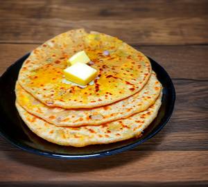 2 Aloo Paratha with dahi