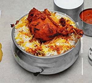 Chicken Lollipop Biryani