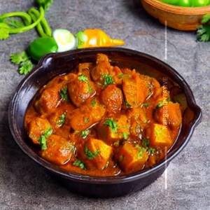 Kadai Chaap Aloo