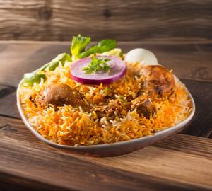 Fired Chicken Biryani