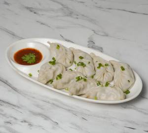 Chicken Cheese Steamed Momo 8pcs