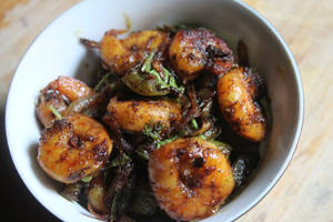 Prawn Pepper Fry