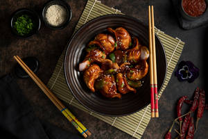 Veg Dragon Momos