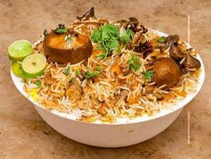 Mushroom Biryani