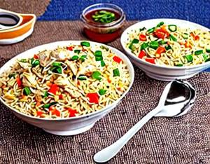 Chicken Triple Sezwan Fried Rice