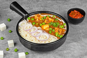 Matar Paneer Rice Bowl