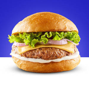 Juicy Lucy Lamb Burger