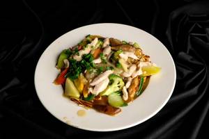 Chicken Shangai Pan Fried Noodles