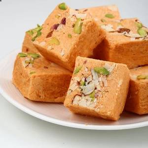 Soan Papdi Orange [250 Grams]