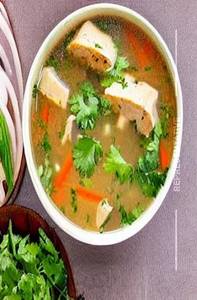 Chicken Lemon Coriander Soup