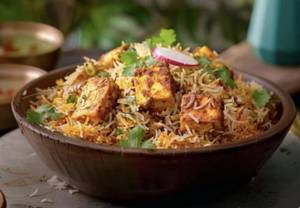 Paneer Tikka Biryani