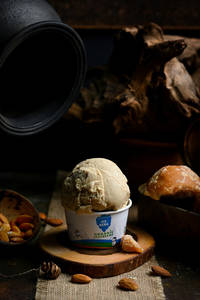 Jaggery Almond Scoop