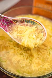 Egg soup