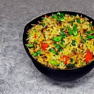 Veg Burnt Garlic Rice