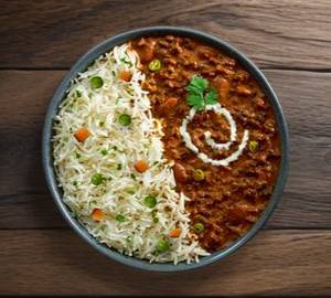 Dal makhani with chawal
