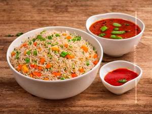 Veg Triple Sezwan Fried Rice