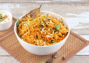 Veg Biriyani+Dalcha+Raitha