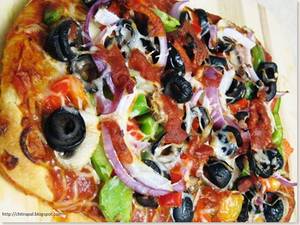 10" Medium Fresh Veggie Pizza