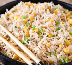 Corn Garlic Fried Rice