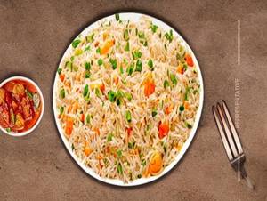 Triple Schezwan Egg Fried Rice