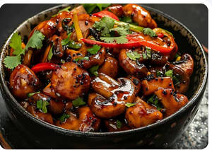 Mushroom Chilli
