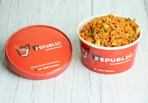 Chicken Garlic Fried Rice